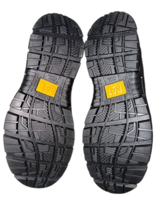 NEW CATERPILLAR mens charge steel toe work boots size 7.5